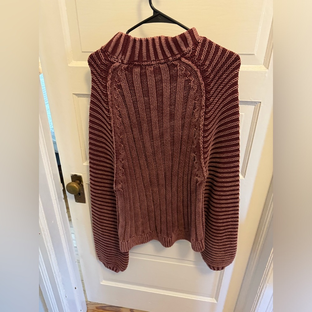 Free People Balloon Sleeve Sweater